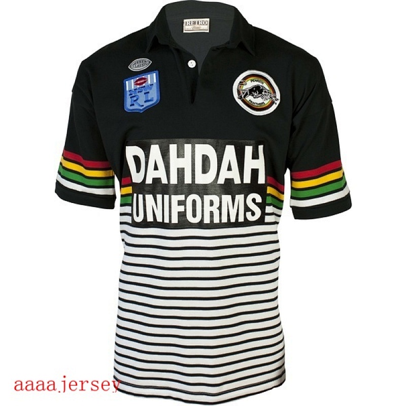 Penrith Panthers Retro Rugby Jersey S-5XL S-5XL