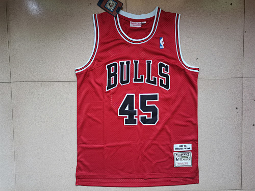 94-95 Bulls Retro Embroidery Jersey S-2XL