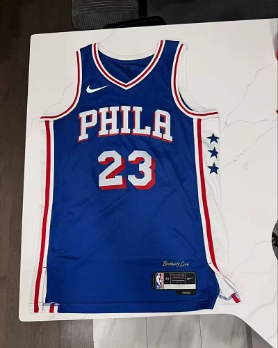 26 76ers Jersey S-2XL 76