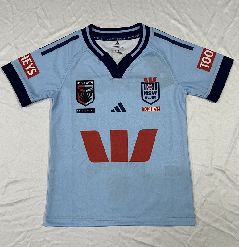 Nsw Blues Kids Rugby Jersey 16 -26