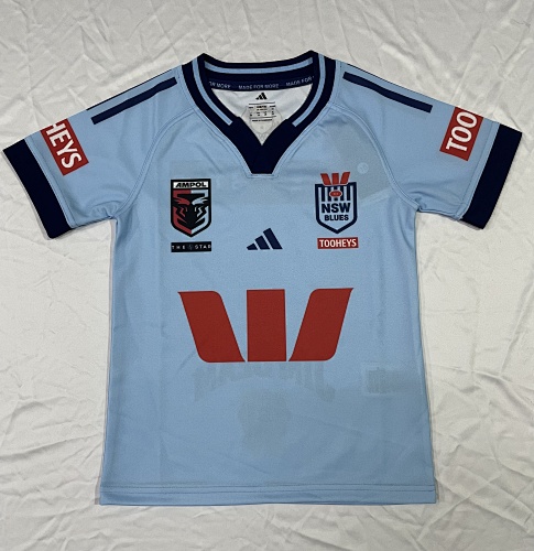 Nsw Blues Kids Rugby Jersey 16 -26
