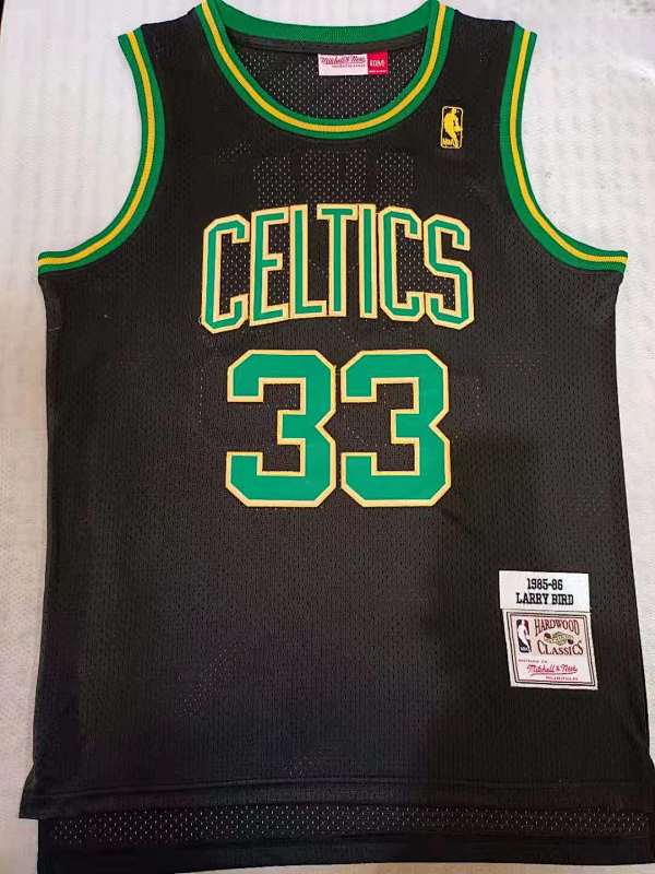 85-86 Celtics Retro Embroidery Jersey S-2XL