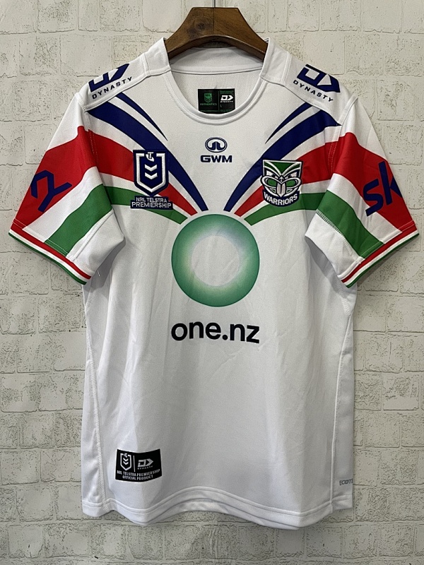 Warriors Away Rugby Jersey S-5XL S-5XL