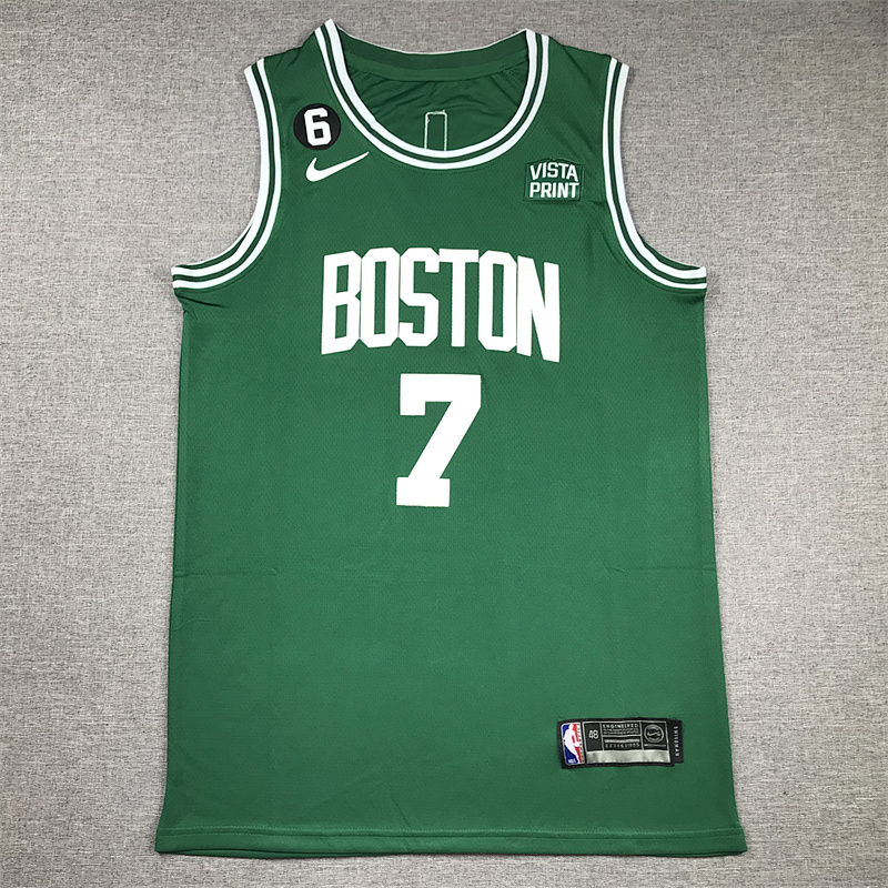 Celtics Embroidery Jersey S-2XL