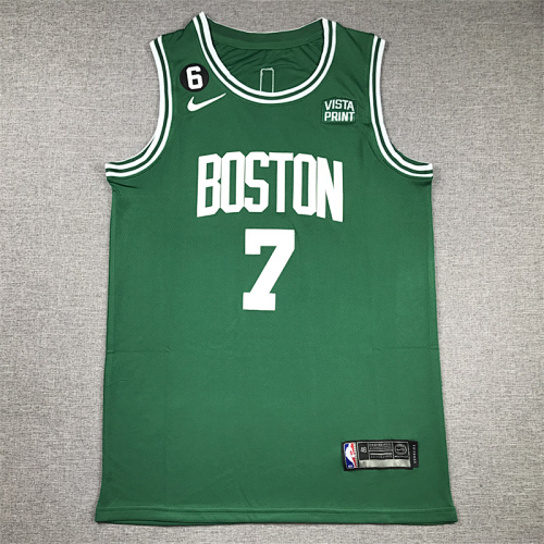 Celtics Embroidery Jersey S-2XL