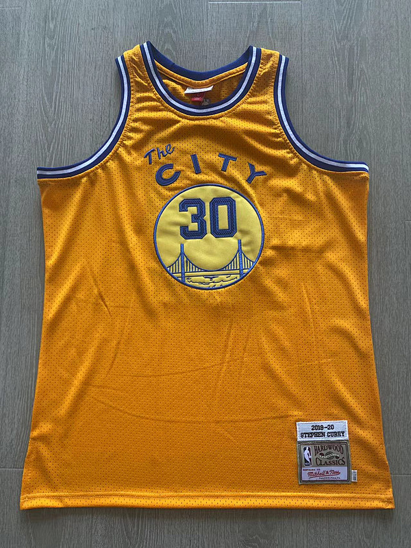 19-20 Warriors Retro Jersey S-2XL