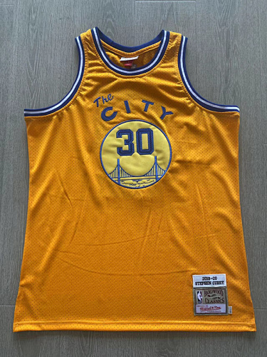 19-20 Warriors Retro Jersey S-2XL