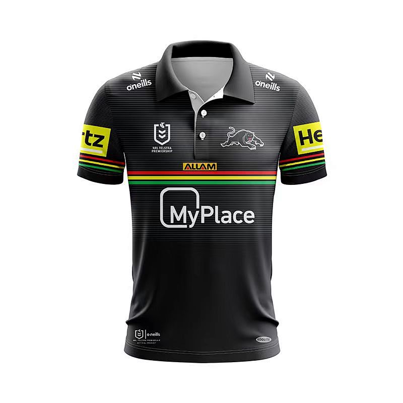 Penrith Panthers Polo Rugby Jersey S-5XL PoloS-5XL