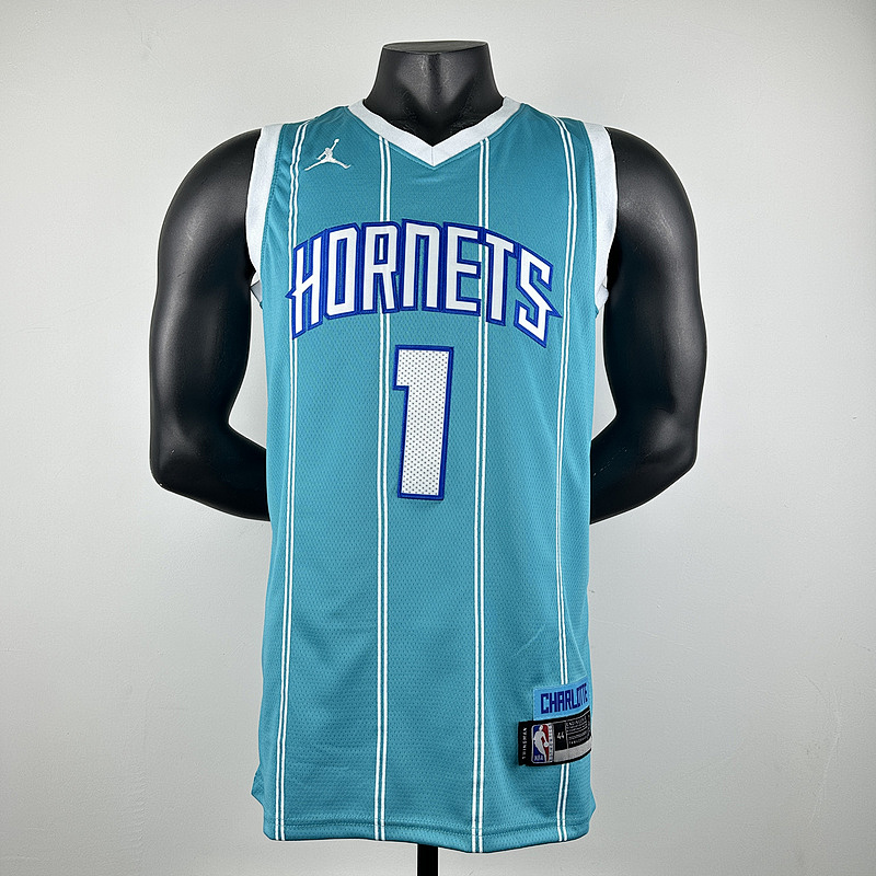 Hornets Embroidery Jersey S-2XL