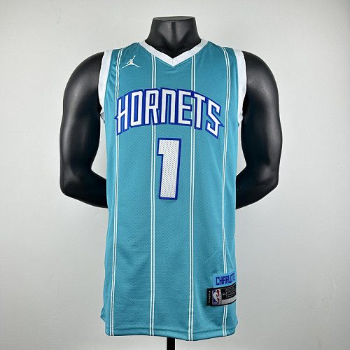 Hornets Embroidery Jersey S-2XL