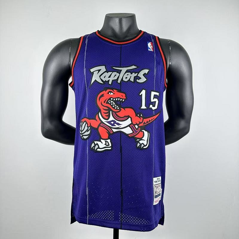 98-99 Raptors Retro Embroidery Jersey S-2XL