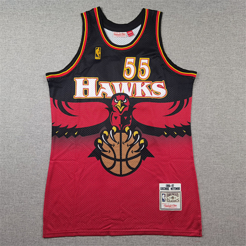 Hawks Embroidery Jersey S-2XL