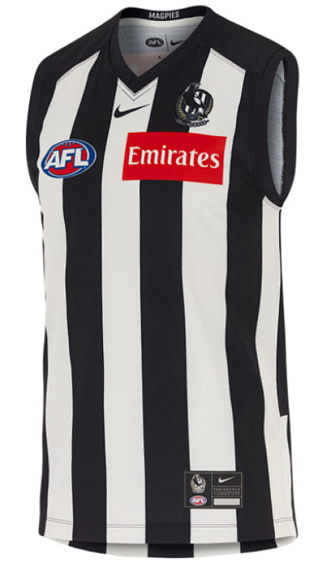 Collingwood-Magpies Home Afl Vest S-3XL S-3XL