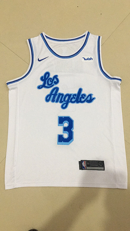 Lakers Retro Embroidery Jersey S-2XL