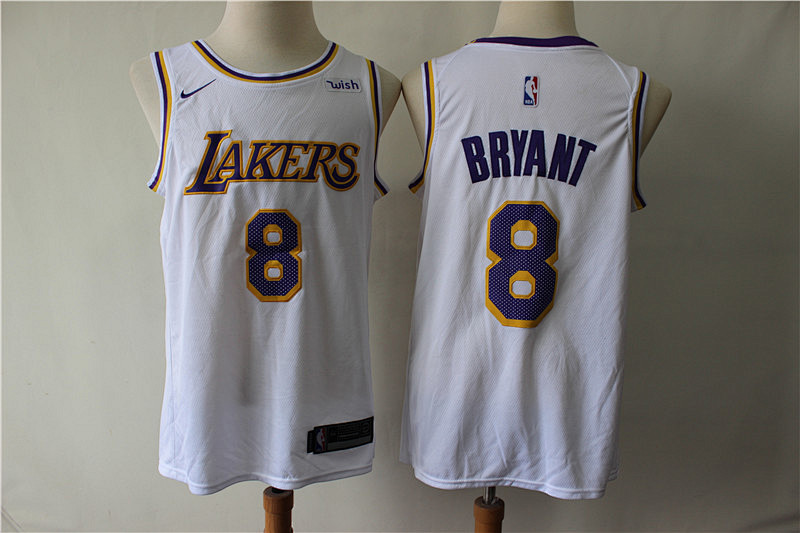 Lakers Embroidery Jersey S-2XL