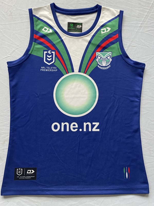 Zealand Warriors Vest Rugby Jersey S-3XL S-3XL