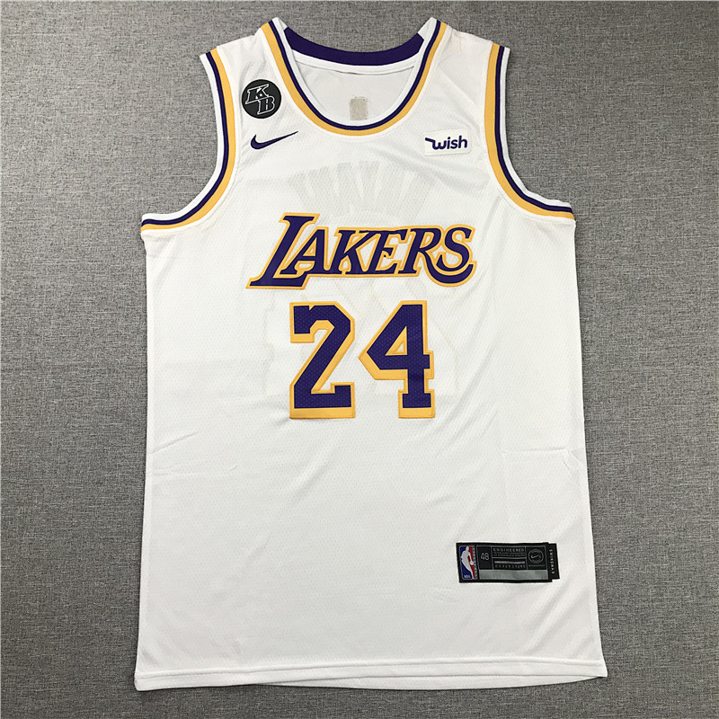 Lakers Anniversary Embroidery Jersey S-2XL