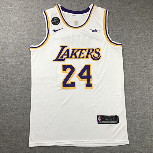 Lakers Anniversary Embroidery Jersey S-2XL