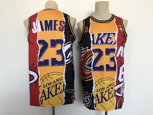 Lakers Embroidery Jersey S-2XL