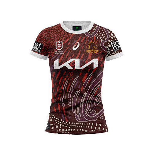 Brisbane Broncos Women Rugby Jersey S-Xl S-Xl