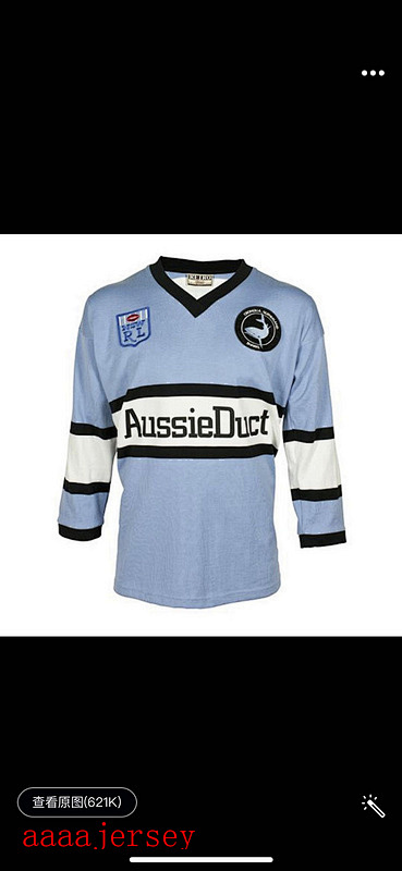 Cronulla-Sutherland Sharks Retro Rugby Jerseys S-5XL S-5XL