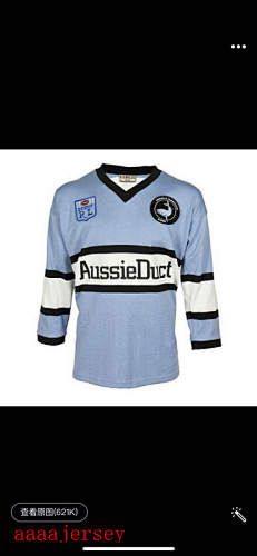 Cronulla-Sutherland Sharks Retro Rugby Jerseys S-5XL S-5XL