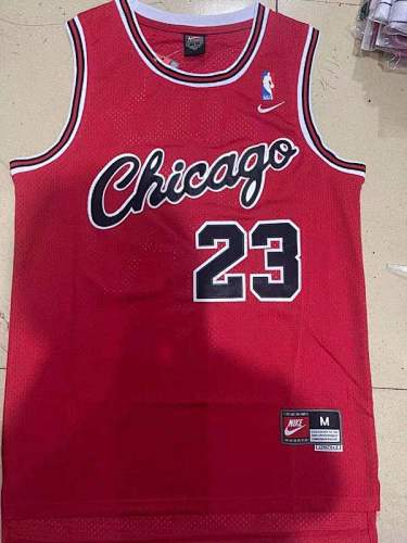 Bulls Retro Embroidery Jersey S-2XL