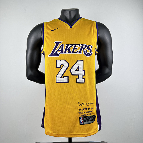 Lakers Embroidery Jersey S-2XL