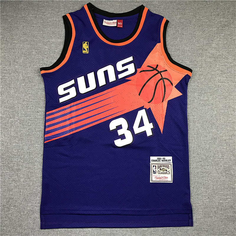 Suns Embroidery Jersey S-2XL