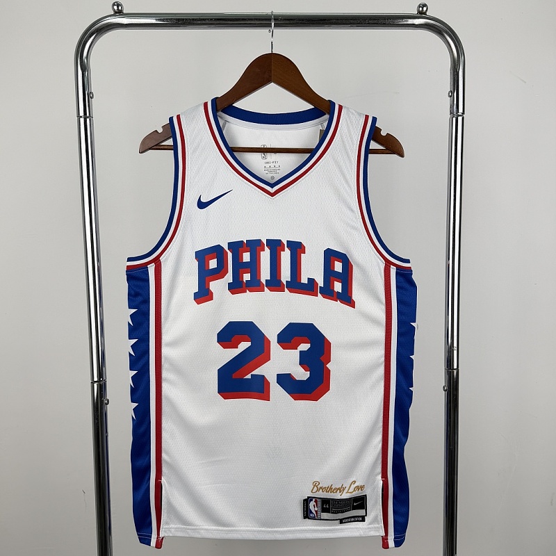26 76ers Jersey S-2XL 76