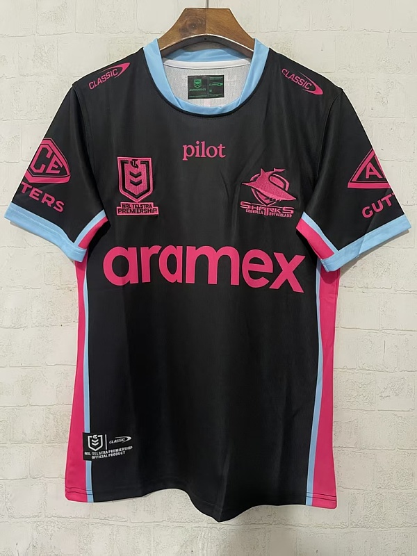 Cronulla-Sutherland Sharks Rugby Jerseys S-5XL S-5XL