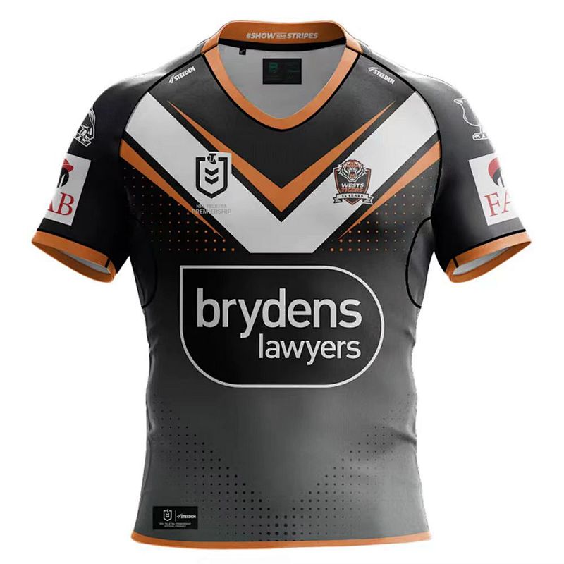 Wests Tigers Away Rugby Jersey S-5XL S-5xl