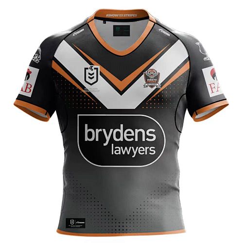 Wests Tigers Away Rugby Jersey S-5XL S-5xl