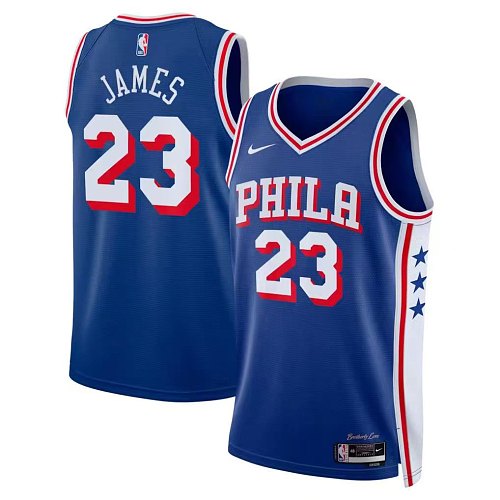 26 76ers Jersey S-2XL 76
