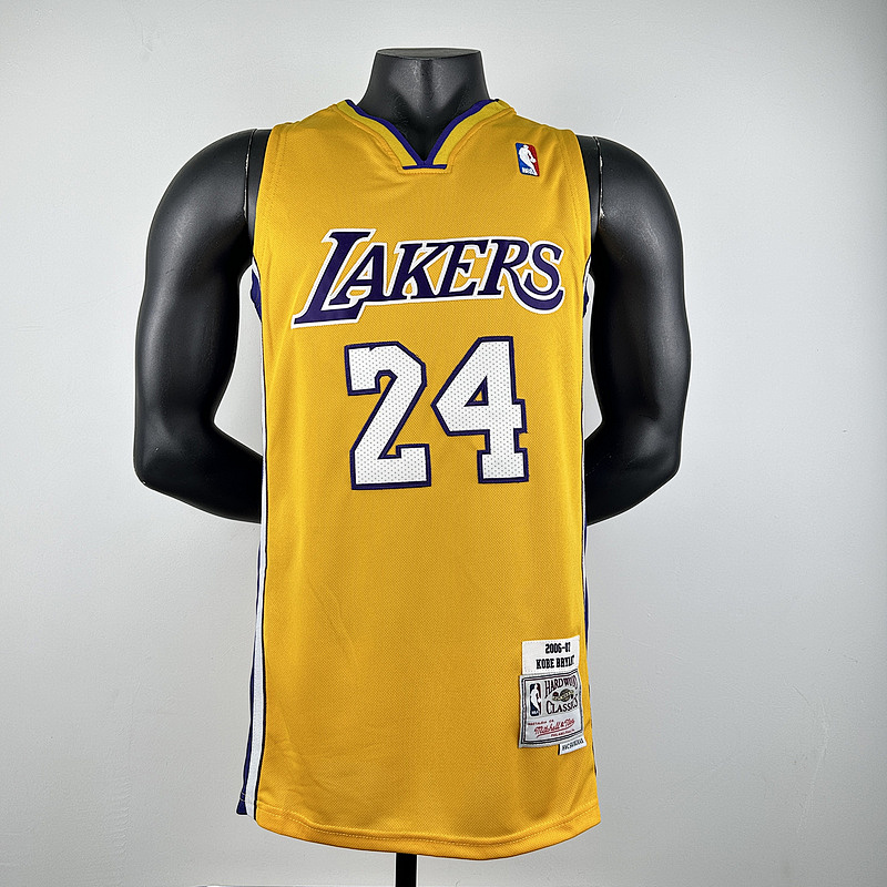 06-07 Lakers Retro Embroidery Jersey S-2XL