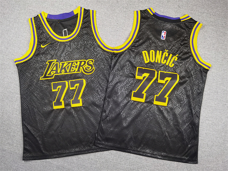 Lakers Kids Embroidery Jersey S-2XL