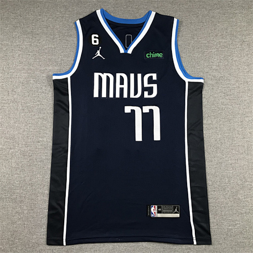 Dallas Mavericks Embroidery Jersey S-2XL