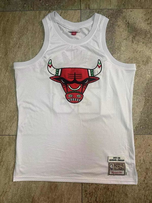 97-98 Bulls Retro Jersey S-2XL