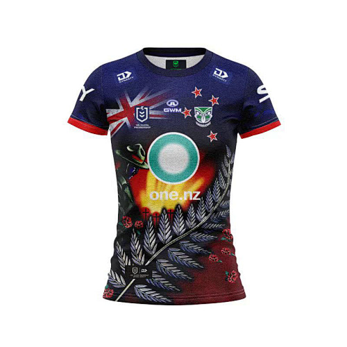 Warriors Women Rugby Jersey S-Xl S-xl