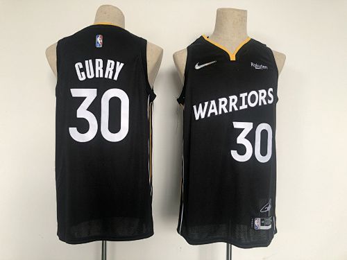 Warriors Embroidery Jersey S-2XL