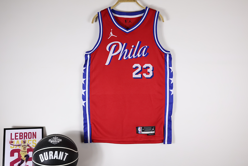 23 76ers Retro Jersey S-2XL 76