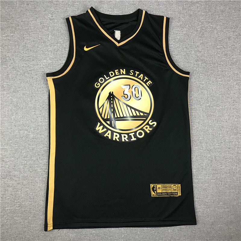Warriors Embroidery Jersey S-2XL
