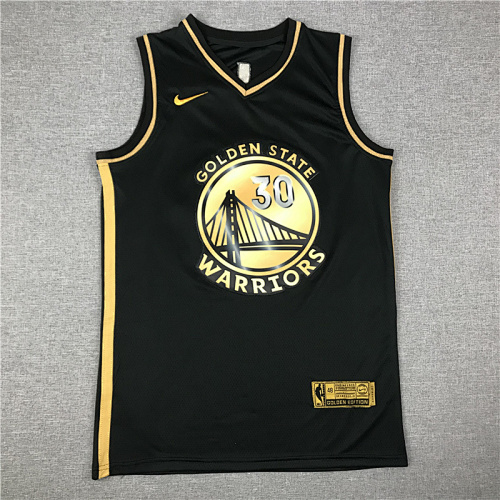 Warriors Embroidery Jersey S-2XL