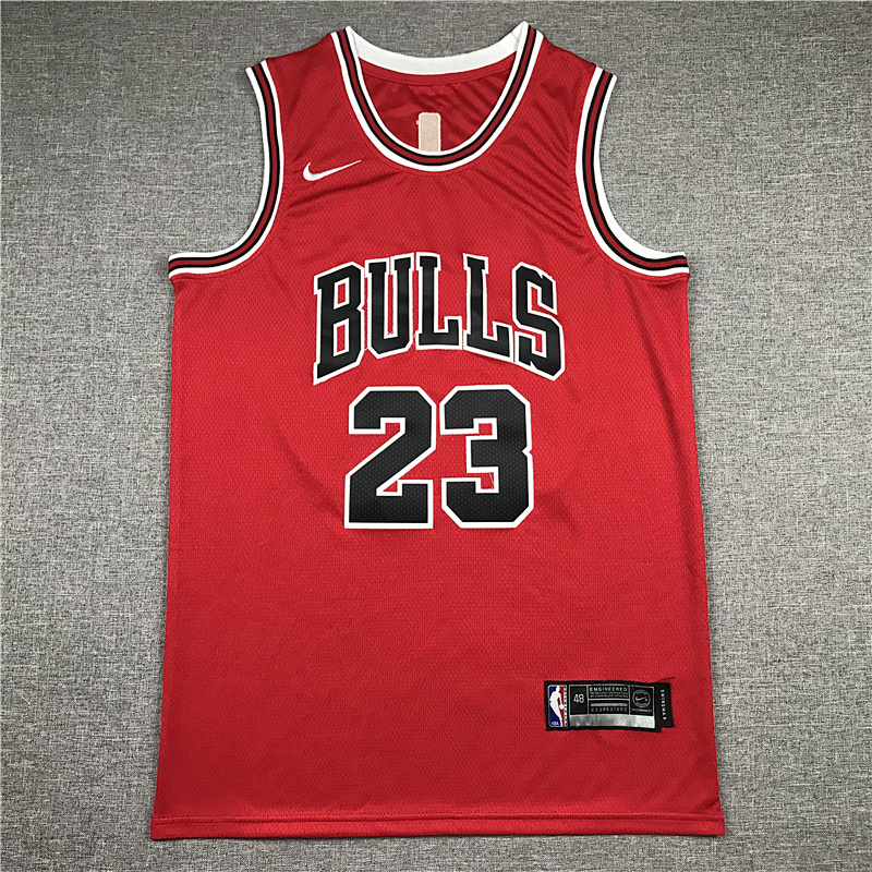 Bulls Embroidery Jersey S-2XL