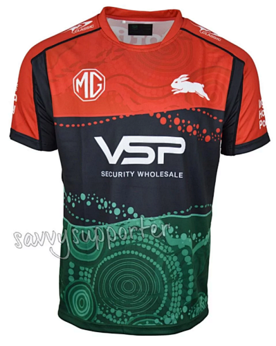 South Sydney Rabbitohs Training Rugby Jersey S-5XL S-5xl