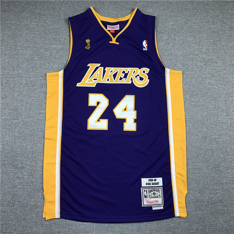 Lakers Embroidery Jersey S-2XL