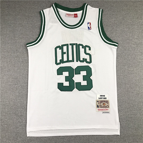 85-86 Celtics Retro Embroidery Jersey S-2XL