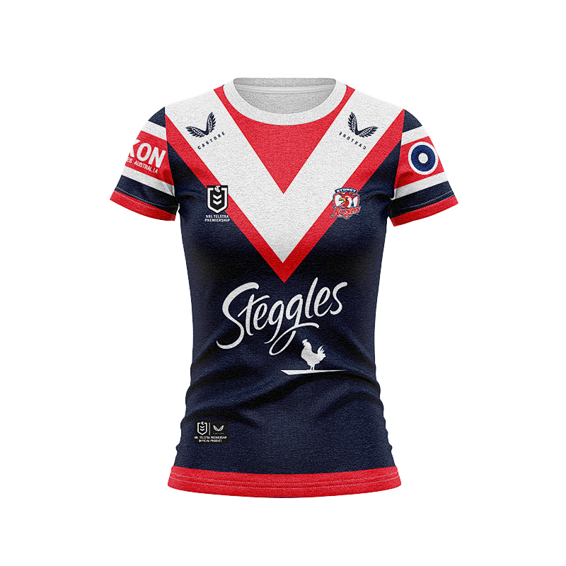 Sydney Roosters Women Home Rugby Jersey S-Xl