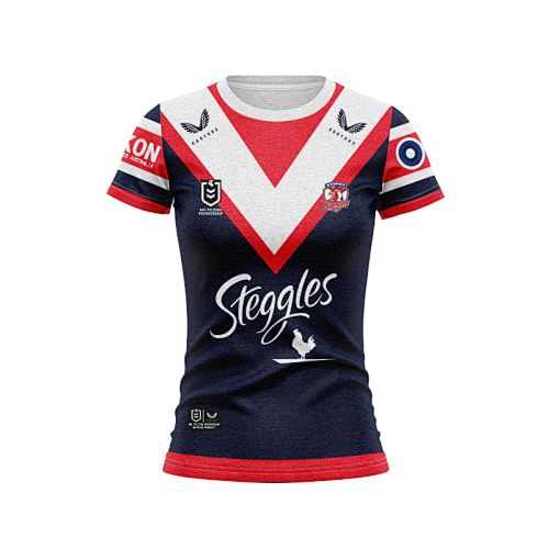Sydney Roosters Women Home Rugby Jersey S-Xl