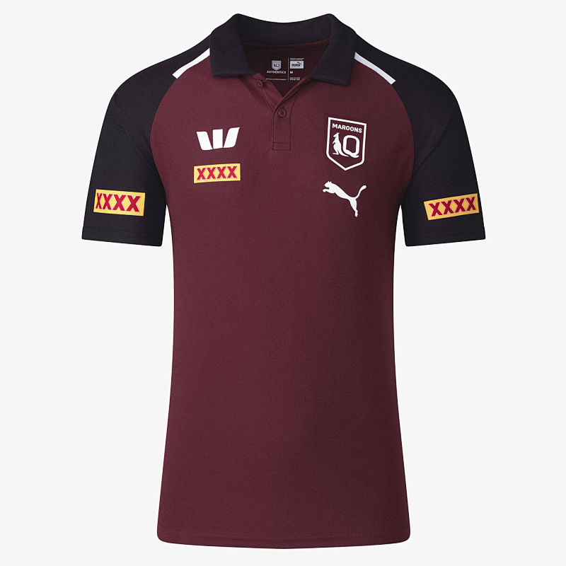 ZP Qld Maroons Polo Rugby Jerseys S-5XL Polo S-5XL